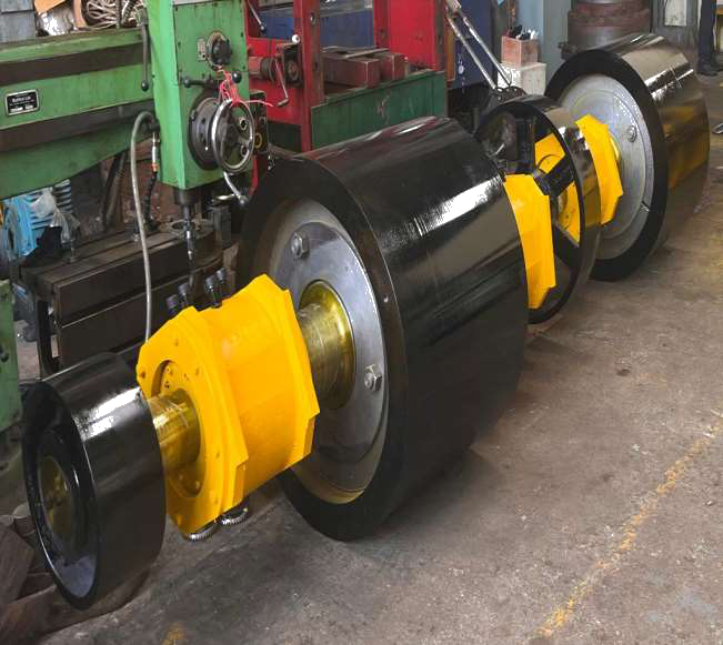 4 Roller Crusher Assembly