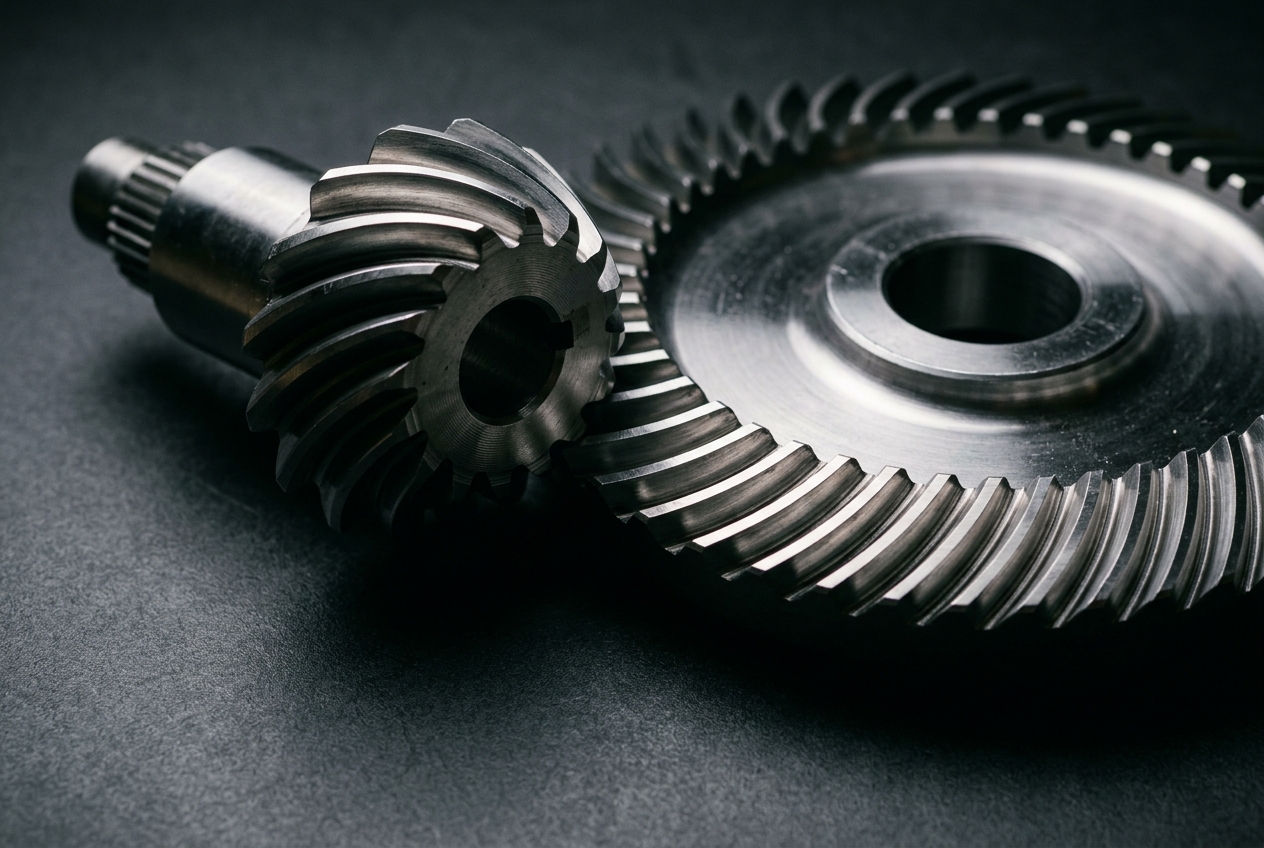 Spiral & Straight Bevel Gears